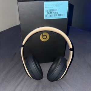 Beats Black and Cream Wireless Headphones